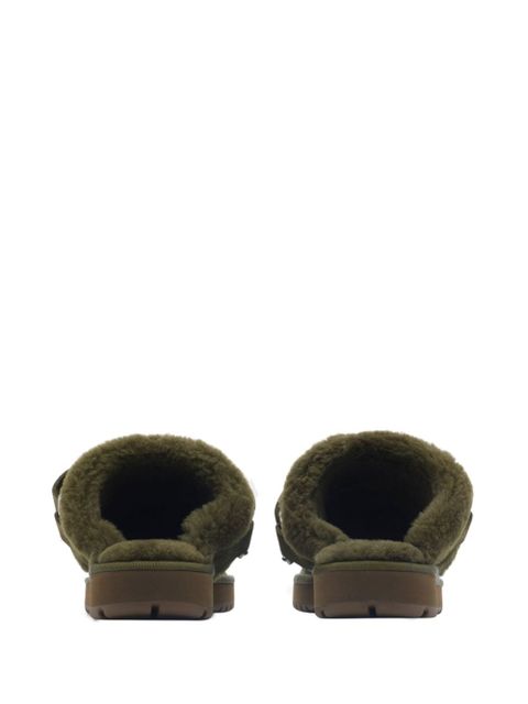 Burberry Chubby calf suede mules - Green - zdjęcie produktu nr 2