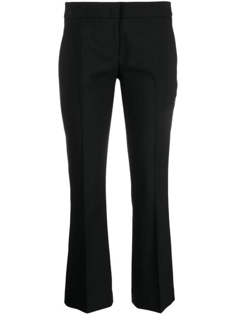 Blumarine low-rise cropped trousers - Black - zdjęcie produktu nr 1