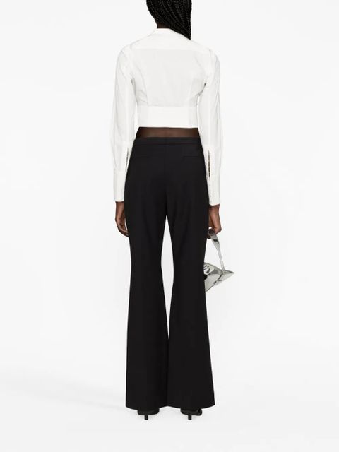 Givenchy flared tailored trousers - Black