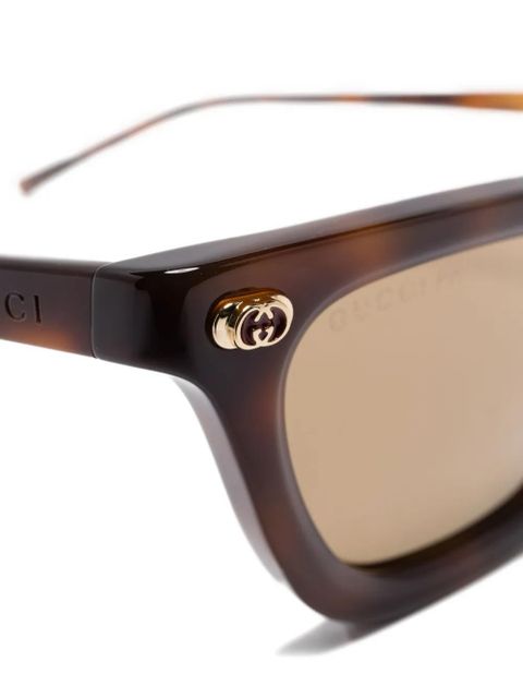Gucci Eyewear cat-eye sunglasses - Brown
