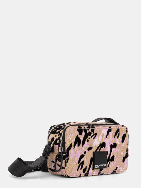 Karl Lagerfeld Jeans torebka kolor różowy B1W30240 - zdjęcie produktu nr 2