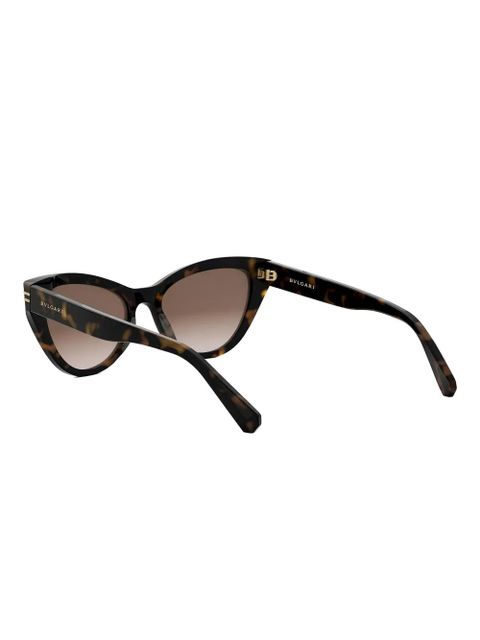 Bvlgari B.zero1 tortoiseshell-effect cat-eye sunglasses - Brown