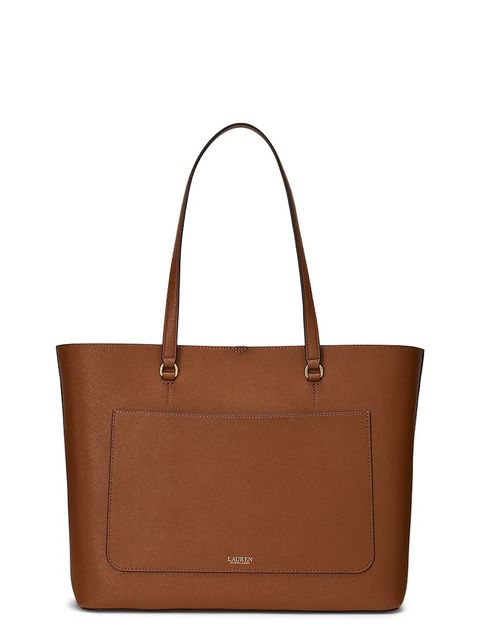 Lauren Ralph Lauren torebka shopper damska skórzana - zdjęcie produktu nr 1