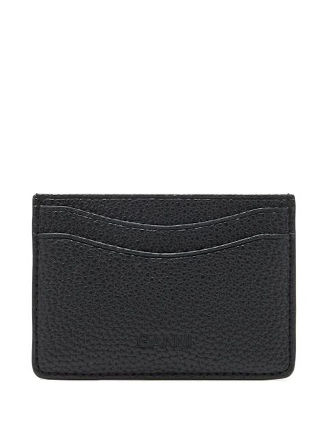 GANNI Bou logo card holder - Black - zdjęcie produktu nr 2