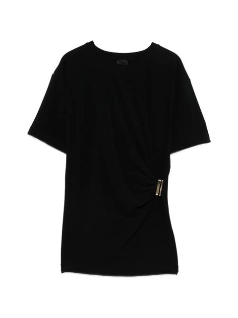 PINKO buckle draped T-shirt - Black - zdjęcie produktu nr 1