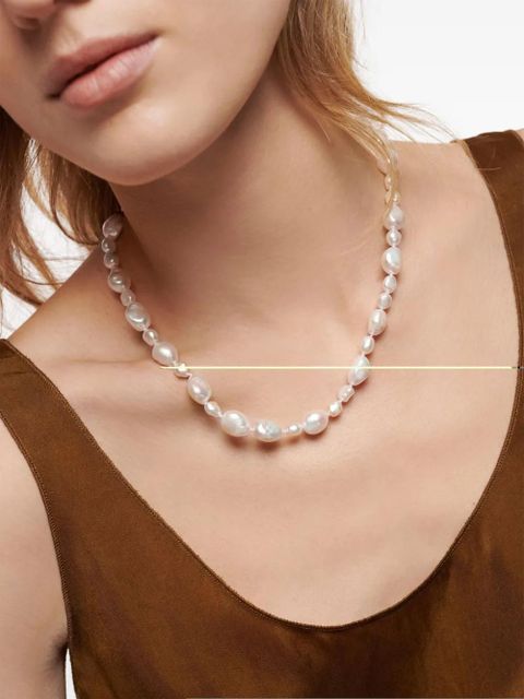 Monica Vinader Nura Reef pearl-detailing necklace - White