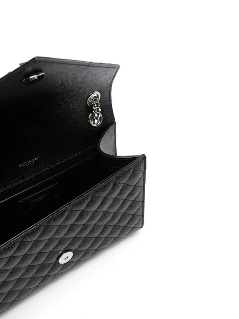 Saint Laurent medium Envelope shoulder bag - Black