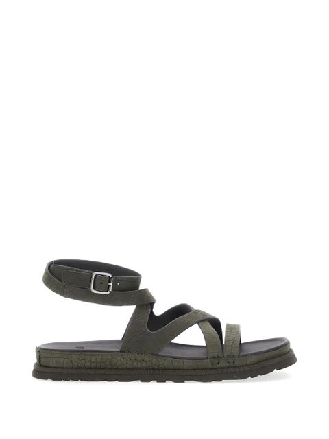 UGG Golden Gaze croc-effect buckled sandals - Green - zdjęcie produktu nr 1