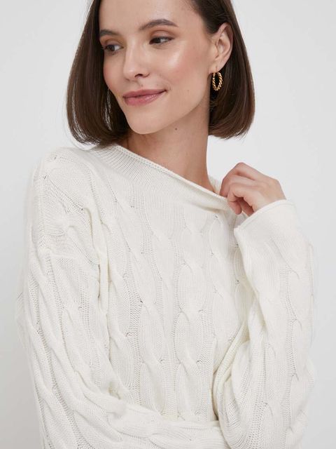 United Colors of Benetton sweter z domieszką wełny