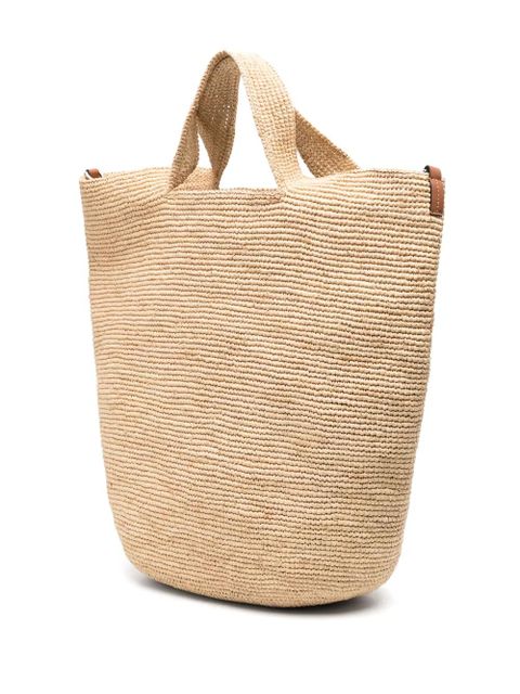 LOEWE large Slit tote bag - Neutrals