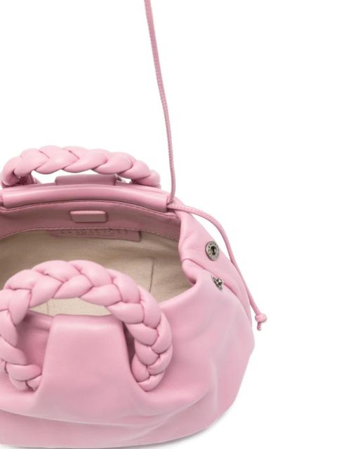 Hereu Bombon braided-handle mini bag - Pink