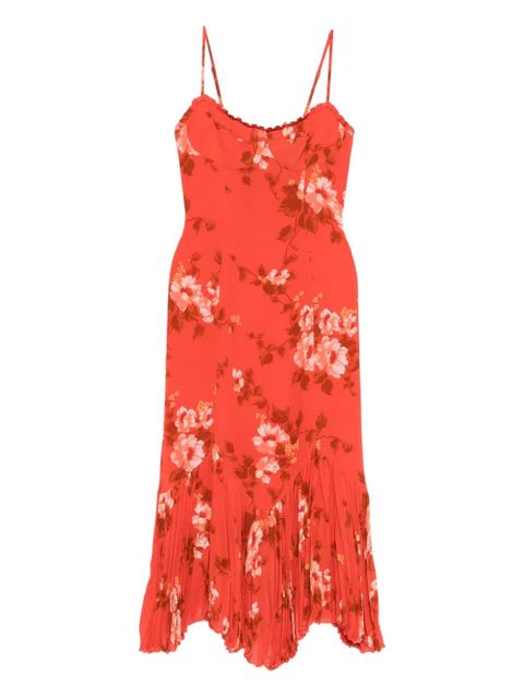 Reformation Aiko dress - Orange - zdjęcie produktu nr 1