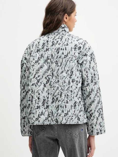 Karl Lagerfeld Jeans kurtka kolor niebieski przejściowa oversize B1W15025