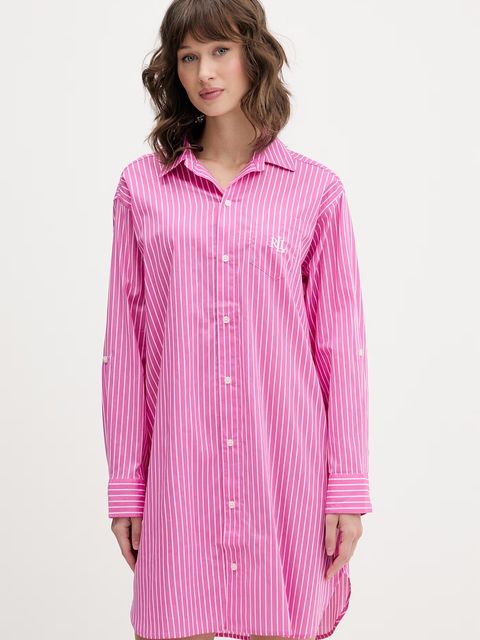 Lauren Ralph Lauren koszula nocna damska z wiskozy - zdjęcie produktu nr 1