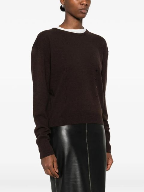Paloma Wool round-neck sweater - Brown