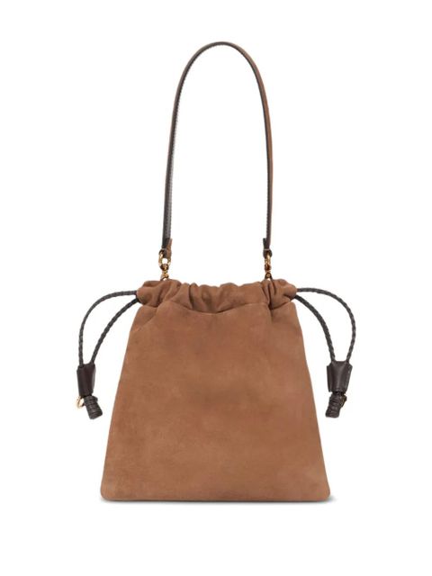 ETRO small beaded-embellished bucket bag - Brown