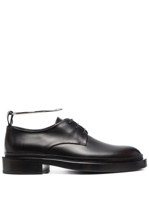 Jil Sander hardware-detail derby shoes - Black - zdjęcie produktu nr 1