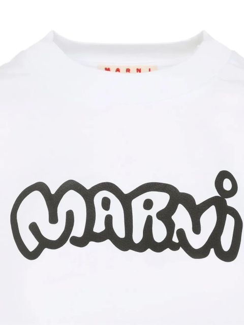 Marni logo T-shirt - White - zdjęcie produktu nr 2