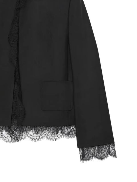 Givenchy lace-trim jacket - Black - zdjęcie produktu nr 2