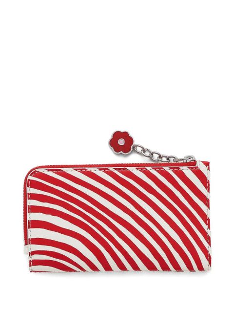 Marc Jacobs x David Shrigley flower-charm wallet - White - zdjęcie produktu nr 2