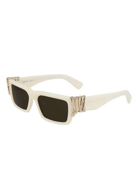 Lanvin rectangle-frame sunglasses - Neutrals - zdjęcie produktu nr 1
