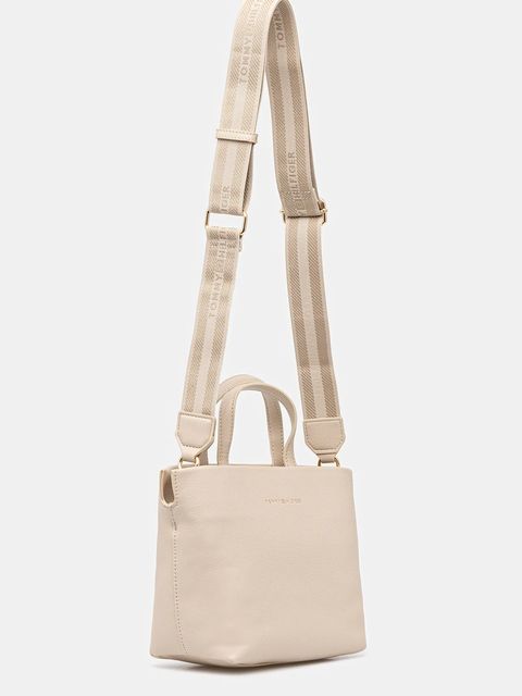 Tommy Hilfiger torebka kolor beżowy AW0AW17694 - zdjęcie produktu nr 2