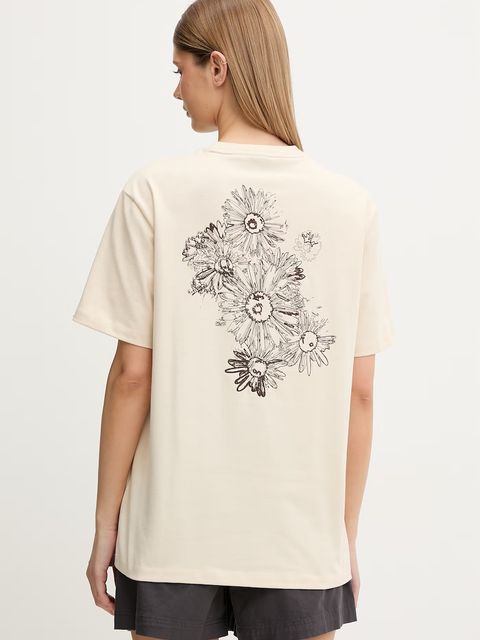 EA7 Emporio Armani T-shirt damski bawełniany - zdjęcie produktu nr 1