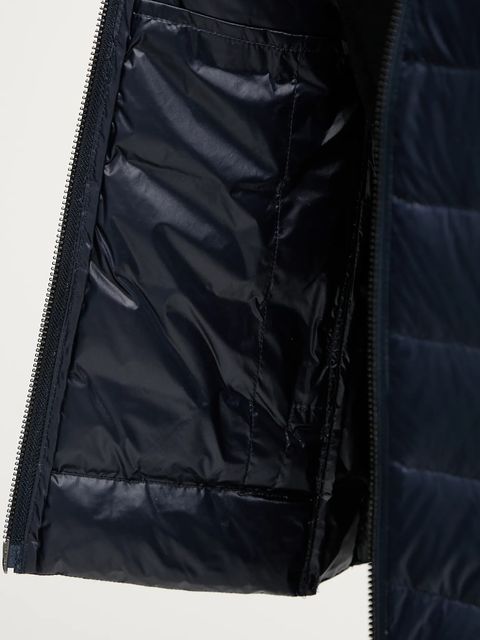 Armani Exchange kurtka puchowa kolor granatowy przejściowa XW001920 AF18757