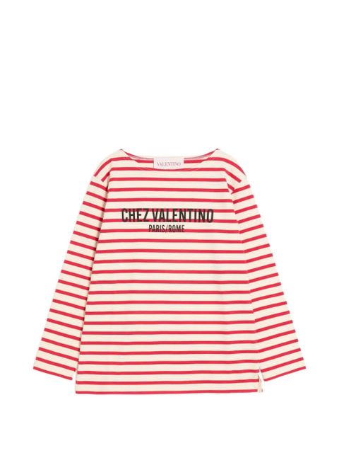 Valentino Garavani Chez Valentino-print T-shirt - Neutrals - zdjęcie produktu nr 1