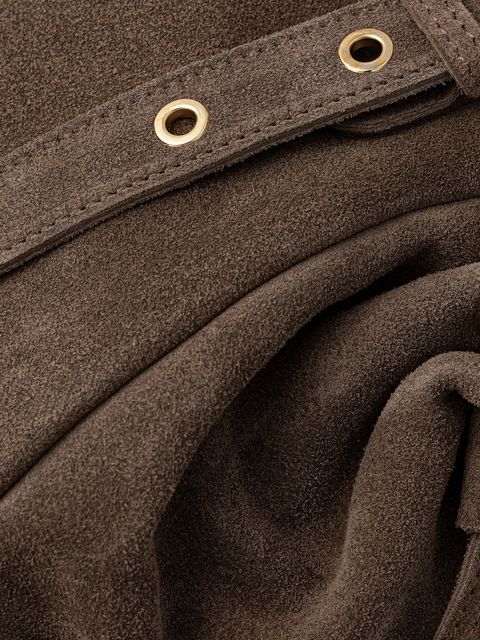 Answear.LAB torebka zamszowa