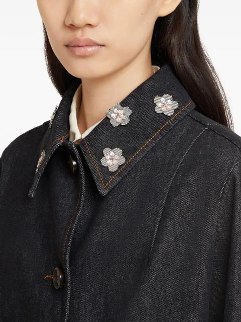 Marni long-sleeves jacket - Blue