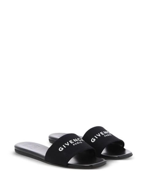 Givenchy logo-band flat sandals - Black - zdjęcie produktu nr 2