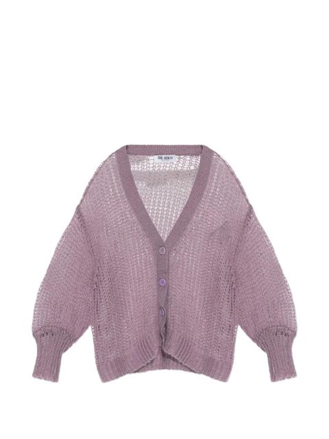 The Attico knitted cardigan - Purple - zdjęcie produktu nr 2