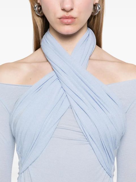 MANURÍ Rita blouse - Blue