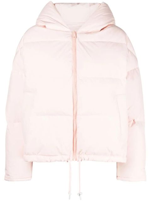 Yves Salomon drawstring-hem puffer jacket - Pink - zdjęcie produktu nr 1