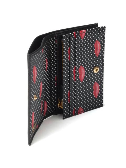 Prada small Saffiano leather wallet - Black - zdjęcie produktu nr 2