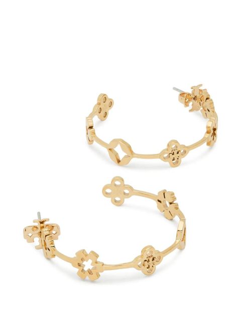 Tory Burch hoop earrings - Gold - zdjęcie produktu nr 2