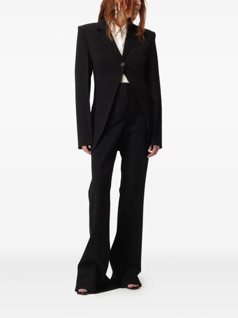 Sportmax Abilitata single-breasted blazer - Black - zdjęcie produktu nr 2