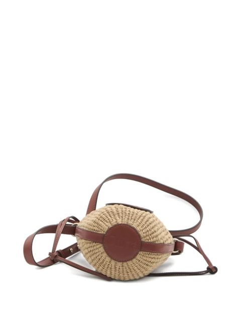 Chloé mini Horse Medal cross body bag - Neutrals
