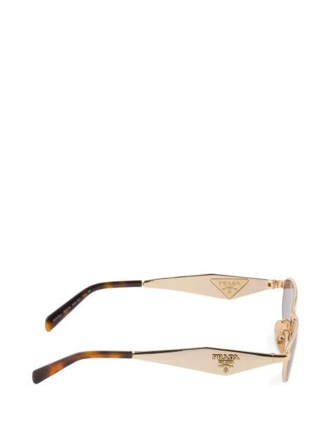Prada Eyewear sunglasses with Prada logo - Gold