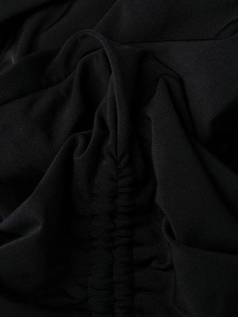 Saint Laurent lace-up detail swimsuit - Black