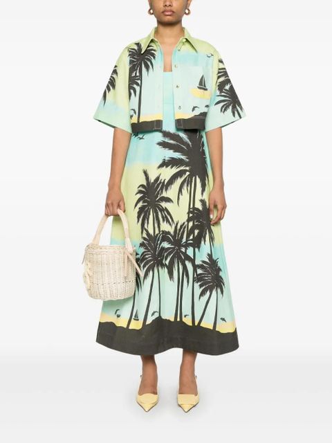 ALEMAIS Sail Away midi dress - Blue - zdjęcie produktu nr 2