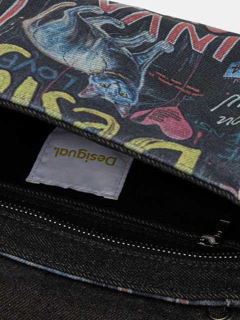 Desigual torebka PIZZICATO ZARAU 25WAXD22