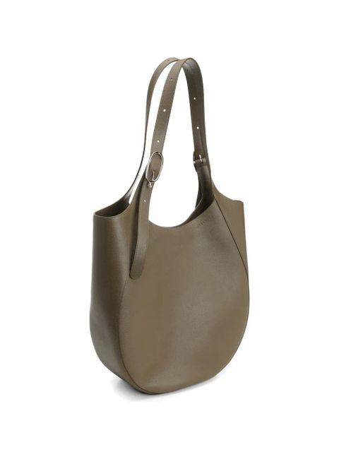 Longchamp Le Foulonné leather tote bag - Green