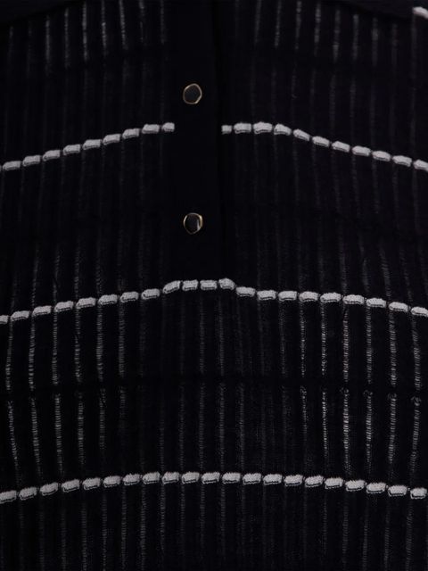 Max Mara striped knitted sweater - Blue