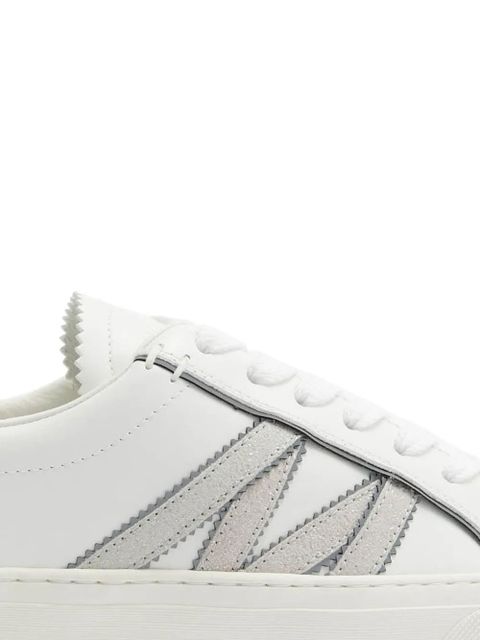 Moncler Monaco 2 glitter-appliqué sneakers - White - zdjęcie produktu nr 2