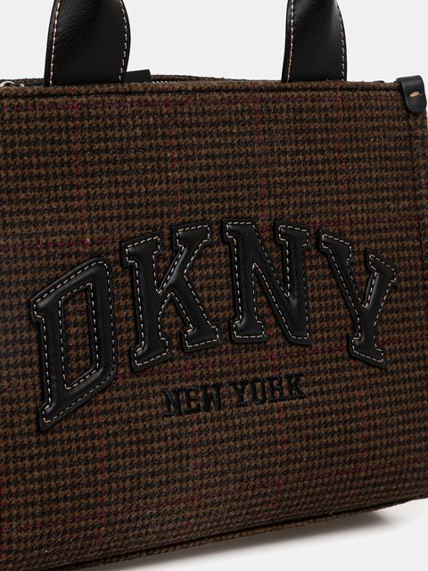 Dkny torebka kolor brązowy - zdjęcie produktu nr 2