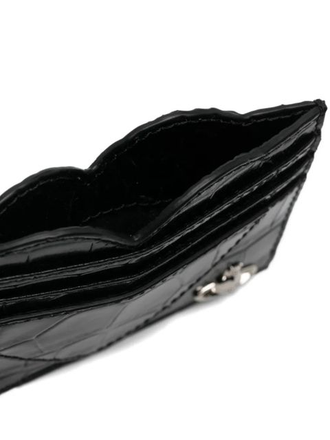 Vivienne Westwood orb-embossed cardholder - Black