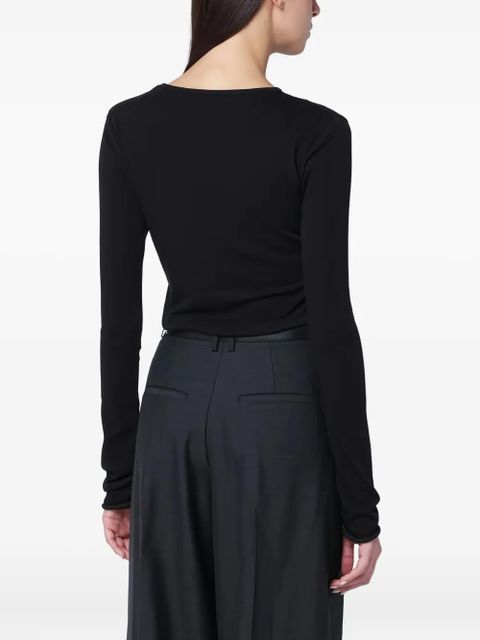 ENTIRE STUDIOS long-sleeves T-shirt - Black