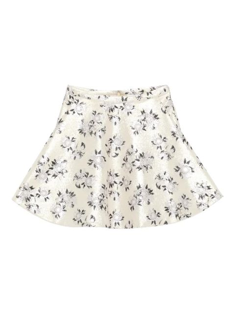 Alexander McQueen floral skirt - Neutrals - zdjęcie produktu nr 1